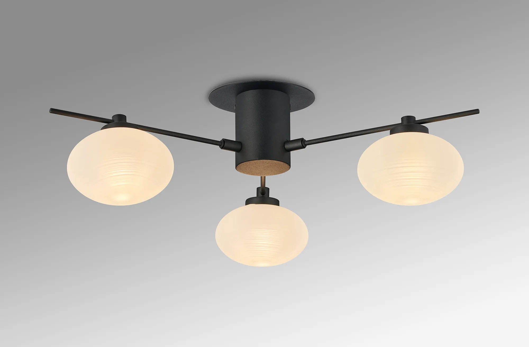 Addie Satin Black Ceiling Lights Deco Multi Arm Fittings Addie Satin Black Ceiling Lights Deco Multi Arm Fittings
